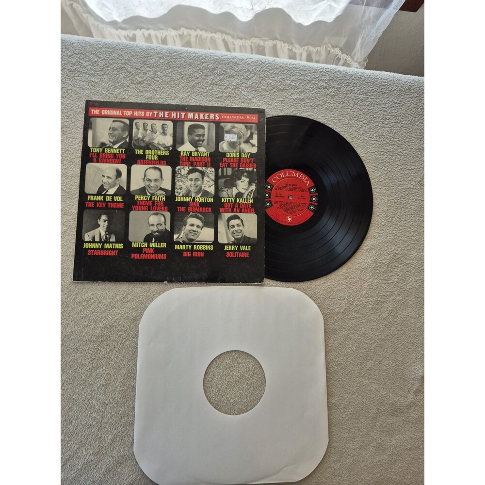 THE ORIGINAL TOP HITS BY THE HIT MAKERS Columbia CL 1485 LP 33rpm